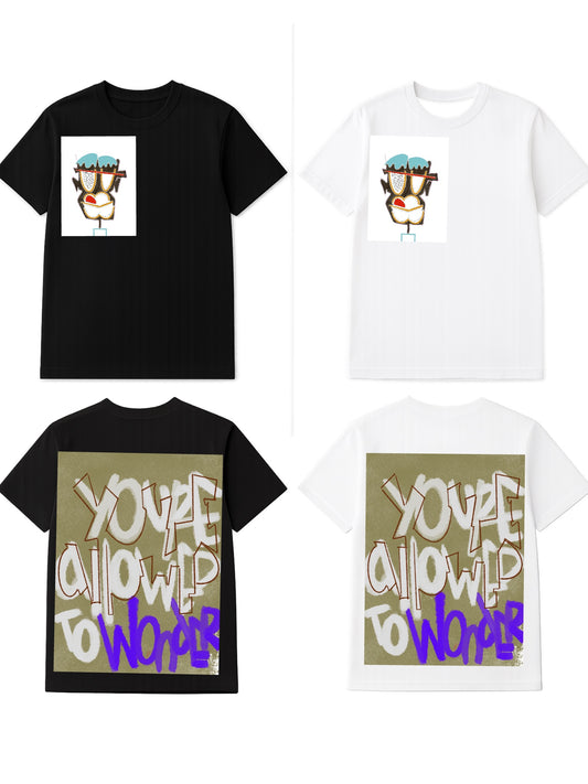 ALLOWED TO WONDER Graphic Tee